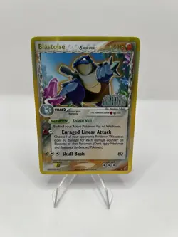 Pokemon TCG Blastoise 2/100 EX Crystal Guardians Reverse Holo Delta Species - NM - Image 1