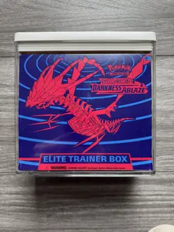 Pokemon TCG Darkness Ablaze Elite Trainer Box Charizard Sealed w/ Case - Image 1