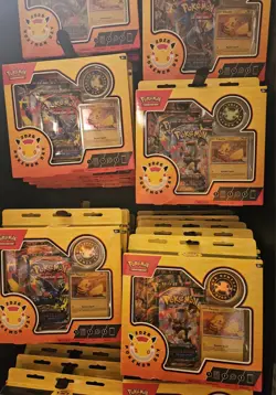 Pokemon 30th Anniversary Day 2026 Box w/ Pikachu Promo, Coin, 3 Boosters - Image 2