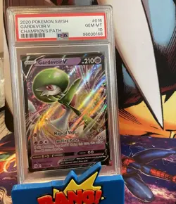 🔥2020 Pokemon #016 SWSH CHAMPION’S PATH /GARDEVOIR V Psa 10 - Image 1