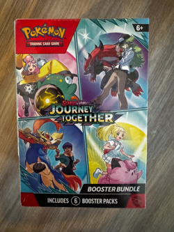 Pokemon TCG Journey Together SV09 LOT OF THREE BOOSTER BUNDLES (18 PACKS) SEALED - Image 3