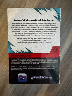 Pokemon TCG Journey Together SV09 LOT OF THREE BOOSTER BUNDLES (18 PACKS) SEALED - Image 4