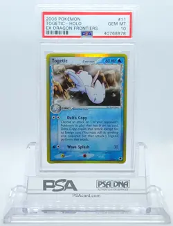 POKEMON EX DRAGON FRONTIERS TOGETIC #11 HOLO PSA 10 GEM MINT #40768878 - Image 2