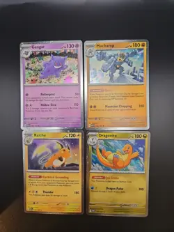 Pokemon 151 Sam’s Club Mini Tin Bundle Set of 4 Cosmos Holo Promos (Promos only) - Image 1