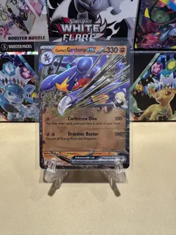 Cynthia's Garchomp EX 104/182 - Destined Rivals - Pokemon TCG - With Sleeve - Image 1