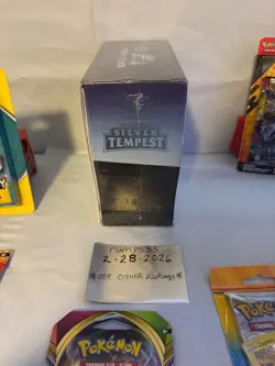 Pokemon TCG Silver Tempest Elite Trainer Box Factory Sealed + Sealed lot Large - Image 5