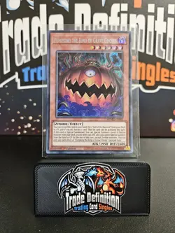 MZMU-EN001 Pumpking the King of Grave Ghosts Secret Rare YuGiOh! NEW - Image 1