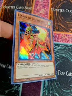 Yu-Gi-Oh! Hand of Nephthys HISU-EN013 Super Rare 1st Edition Near Mint - Image 2