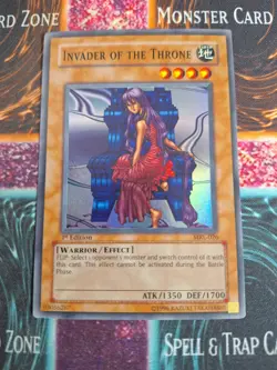 Yu-Gi-Oh! TCG Invader of the Throne MRL-026 Super Rare 1st Edition MP - Image 1