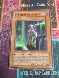 Yu-Gi-Oh! TCG Magical Scientist Magician's Force MFC-073 Common Unlimited NM - Image 1