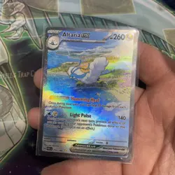 Pokemon TCG Altaria EX Holo Card Sv04: Paradox Rift 253/182 NM - Image 1
