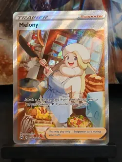 Melony GG64/GG70 Crown Zenith Galarian Gallery Pokemon Card - Image 2