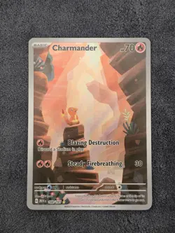 Pokemon Charmander Holo Card Lot 2023 MEW & SVP Sets 2 Cards - Image 1