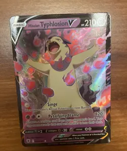 Pokemon Card Hisuian Typhlosion V 053/189 Astral Radiance Ultra Rare Holo NM - Image 1