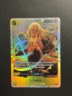 S-Snake OP08-112 SR Two Legends - ONE PIECE Card Game Japanese - Image 1