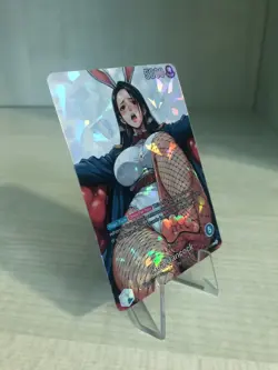 Boa Hancock Leader One Piece Card Full Art Shatter Glass Holo - Image 2