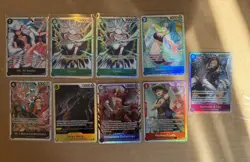 One Piece English SR Card Lot x9 op-14 - Image 1