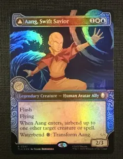 1x MTG Aang, Swift Savior (Showcase) *FOIL* - Avatar Rare! NM Mint! - Image 1