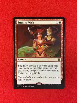 Burning Wish - Conspiracy: Take the Crown - Magic the Gathering - MTG - Image 1