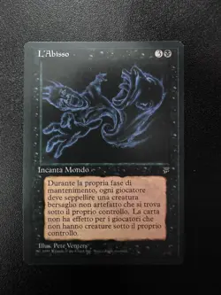 The Abyss | MtG Magic Legends | Italian | Lightly Played (LP) - Image 1