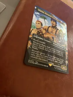 Wakka, Devoted Guardian (Borderless) (Chocobo Track Foil) Commander: Final... - Image 3