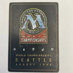 Armageddon (Brian Hacker) SB World Championship Decks 1998 Magic The Gathering - Image 2