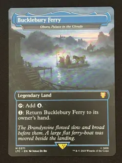 1x MTG Bucklebury Ferry - Oboro, Palace in the Clouds - (LTC) #371 - Magic - Image 1