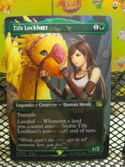 Tifa Lockhart R 0567 CHOCOBO TRACK FOIL Alternate Art Final Fantasy MTG - Image 1