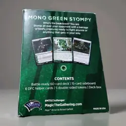 Magic: The Gathering Green Stompy Challenger Deck 2021 Factory Sealed - Image 3