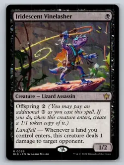 Iridescent Vinelasher Bloomburrow Regular - Image 1