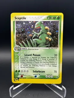2003 Sceptile Pokemon EX Ruby Sapphire 11/109 Vintage Holo Rare LP/NM SWIRL! - Image 1