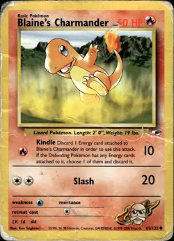 Blaine's Charmander 61/132 | Gym Heroes | Pokemon TCG | English | Common - Image 1