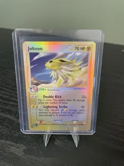 Pokemon Jolteon 6/100 EX Sandstorm Reverse Holo Rare LP or Better - Image 1