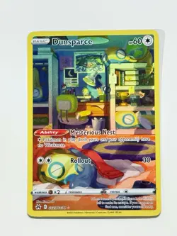 Dunsparce GG23/GG70 Full Art Holo Pokemon Crown Zenith Galarian Gallery ENG NM - Image 3
