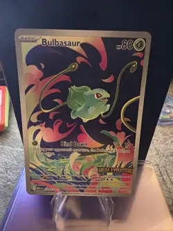 Bulbasaur STAMPED 133/132 Pokemon Mega Evolutions Enchanced Box Promo - Image 1