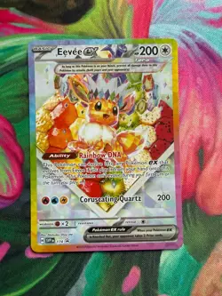 Pokemon TCG - Eevee ex - SVP 174 - Black Star Promo - Image 1