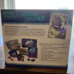 Pokemon TCG Scarlet Violet Journey Together Elite Trainer Box ETB New Sealed - Image 3