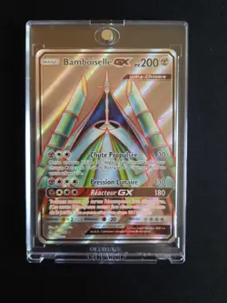 Carte Pokemon : Bamboiselle GX Full Art 2018 SL5 - Ultra Prisme 144/156 Exc 🇲🇫 - Image 1