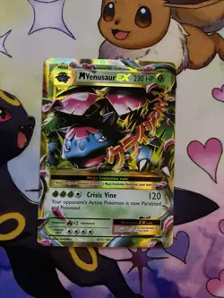 Pokemon TCG M Venusaur EX XY 2/146 Holo Ultra Rare 230HP Crisis Vine 120 - Image 1