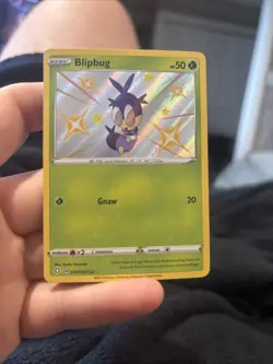Pokemon Card Blipbug SV007/SV122 Shining Fates Shiny Vault NM - Image 1