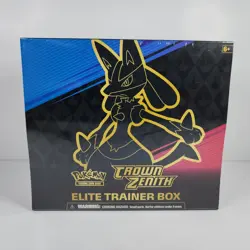 Pokemon Crown Zenith Elite Trainer Box New Factory Sealed with Plastic Protector 820650851476 - Image 2