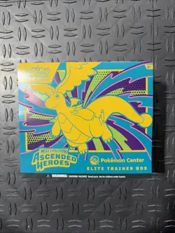 POKEMON CENTER Ascended Heroes ETB New FACTORY SEALED Mega Evolutions - Image 1
