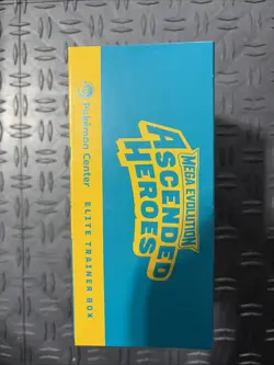 POKEMON CENTER Ascended Heroes ETB New FACTORY SEALED Mega Evolutions - Image 3