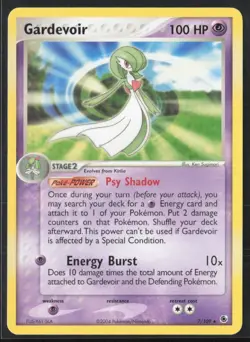 Gardevoir Non Holo NO E READER SYMBOL 7/109 Pokemon EX Ruby and Sapphire - Image 1