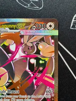 Mega Lopunny 128/094 Pokemon TCG Phantasmal Flames Special Illustration Rare - Image 5