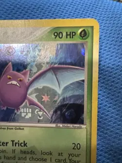 2004 Pokemon EX Hidden Legends Crobat Reverse Holo #3/101 NM- - Image 4