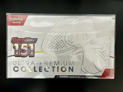 Sealed Pokemon Scarlet & Violet 151 Mew Ultra Premium Collection UPC English - Image 1