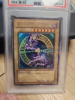 Yu-Gi-Oh! Dark Magician SDY-006 1st Edition PSA 5 - Image 3