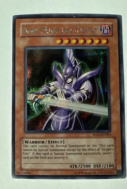 Yu-Gi-Oh! TCG Dark Magician Knight ROD-EN001 Secret Rare Promo - Image 2