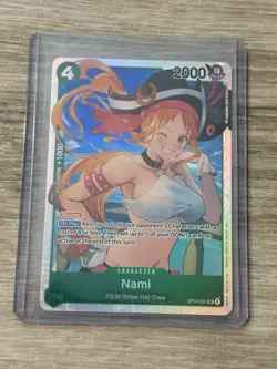 Nami OP14-031 (SR) The Azure Sea’s Seven One Piece TCG English 🔥 - Image 1